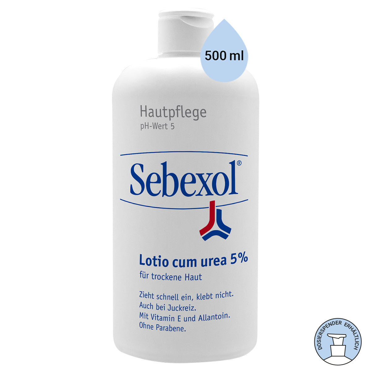 Sebexol Lotio cum urea 5%, 500 ml