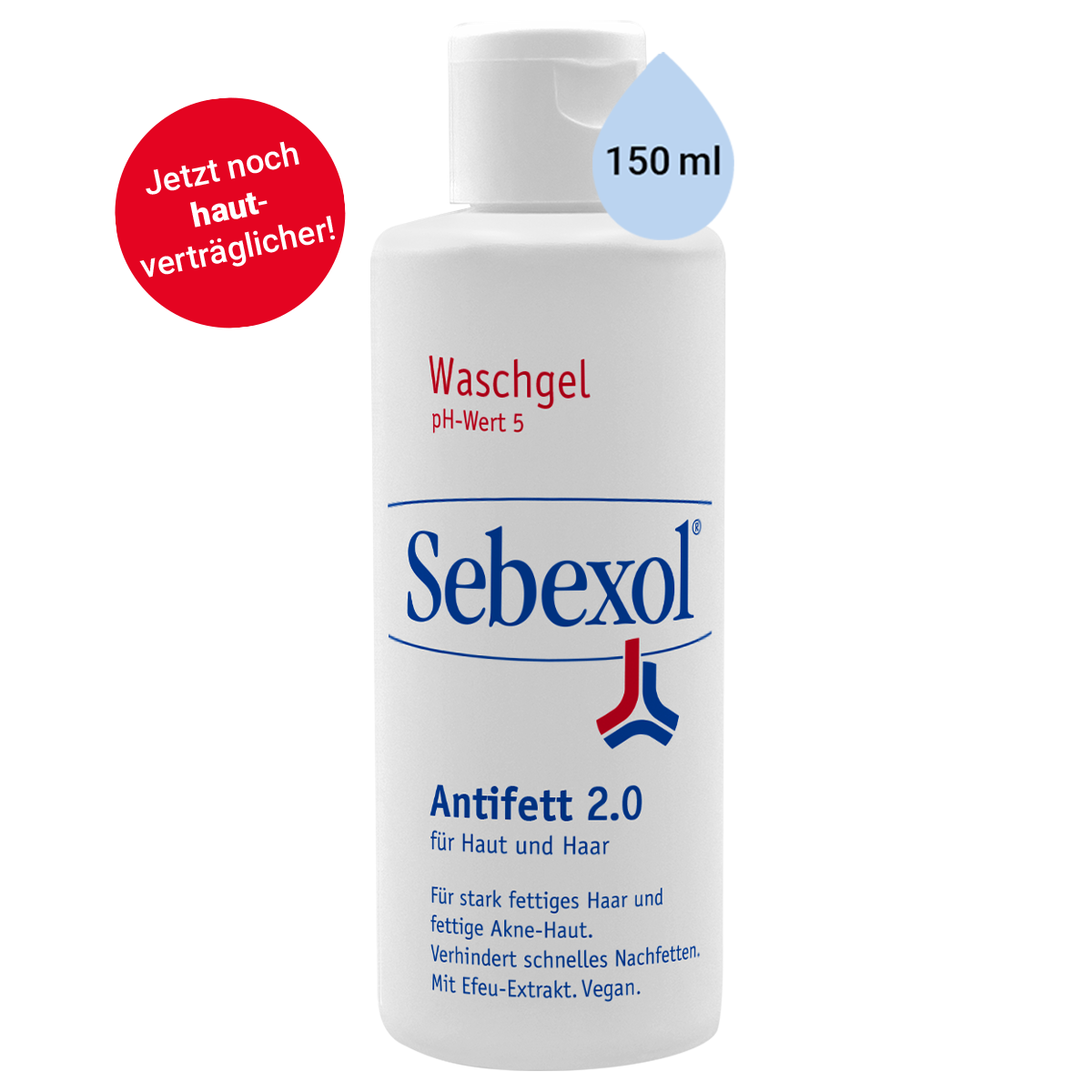 Sebexol Antifett 2.0 Waschgel 150 ml